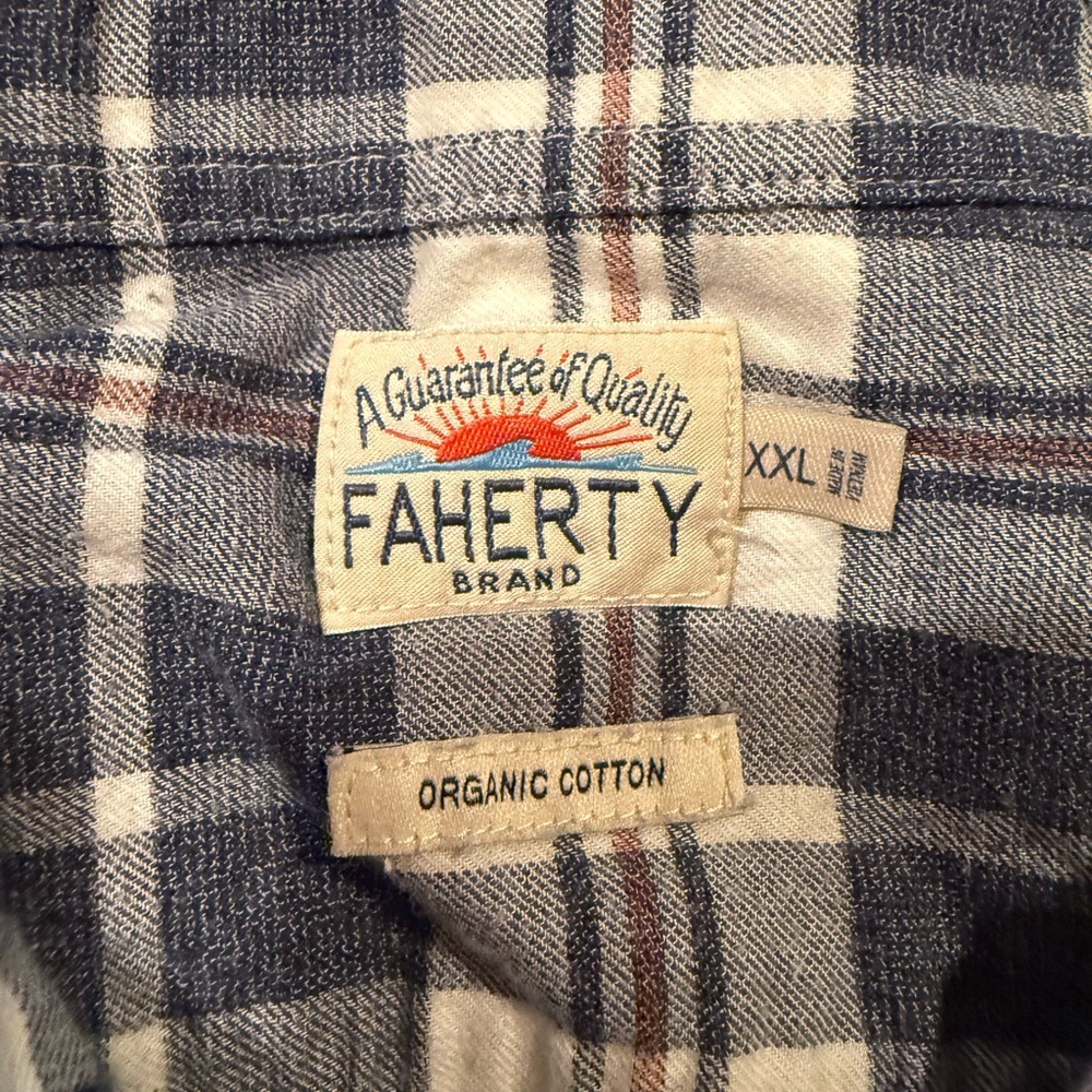 Faherty Stretch Lightweight Flannel - image 4
